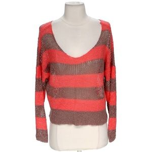 Stripe knit sweater